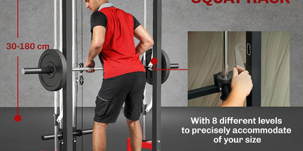 SPORTNOW Heavy-Duty Squat Rack