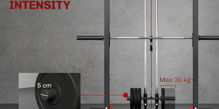SPORTNOW Heavy-Duty Squat Rack