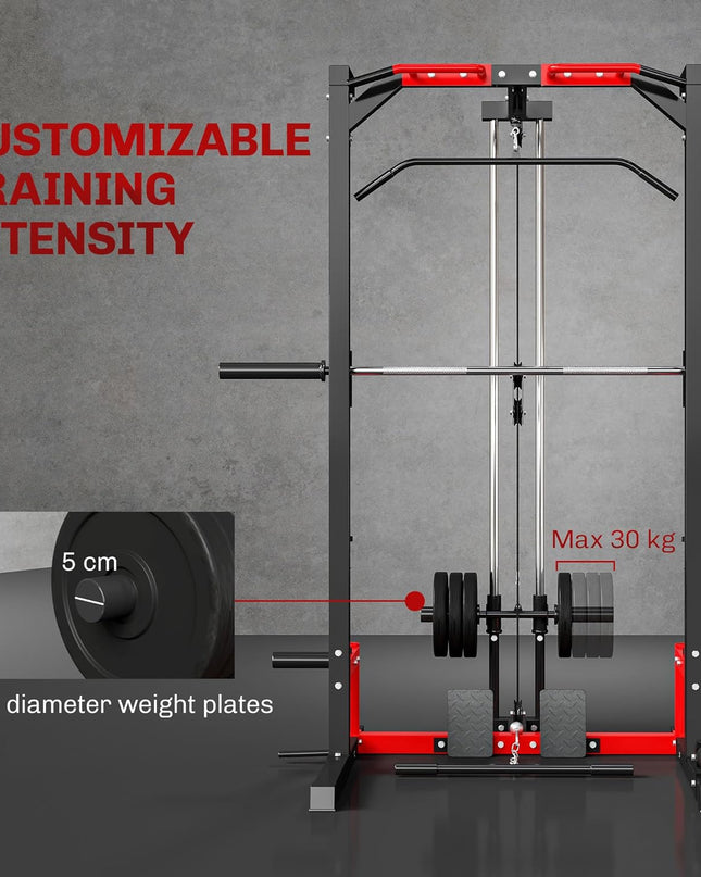 SPORTNOW Heavy-Duty Squat Rack