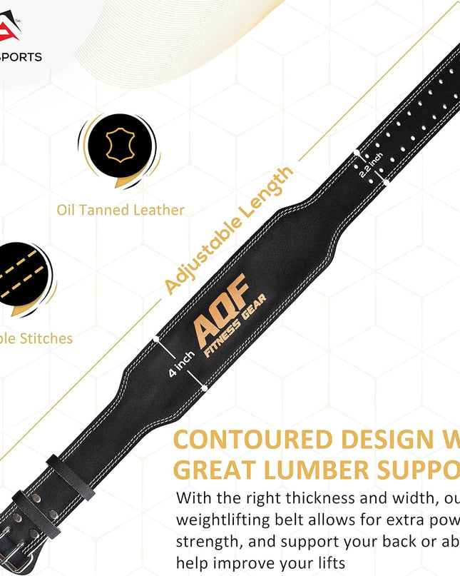  AQF Weight Lifting Belt for Men