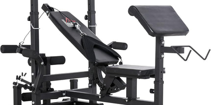 HOMCOM 6-in-1 Adjustable Weight Bench
