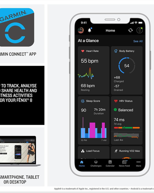 Garmin fēnix 8 GPS Premium Smartwatches