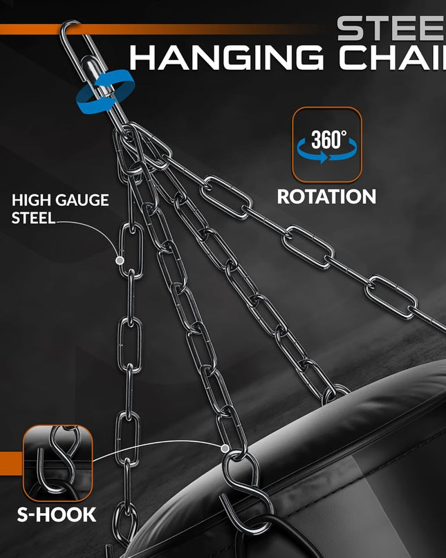  DX Heavy 5FT Punch Bag Pro Training Set