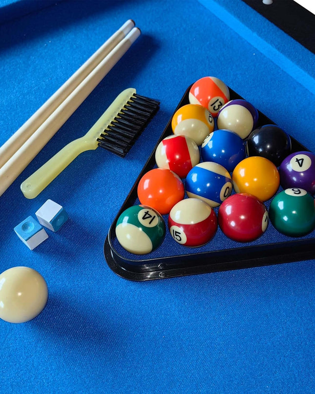 PT100X Folding Pool Billiards Table with Accessories