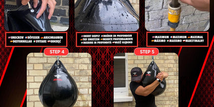  Bull Doza Fight Wear Pro Water Punch Bag – Medium