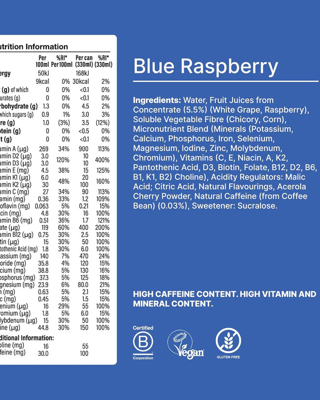 Huel Daily A-Z Vitamins Energy Drink –  (12x330ml)