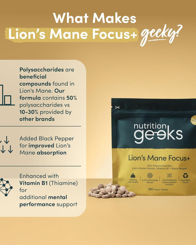  Lion’s Mane 4000mg Supplement