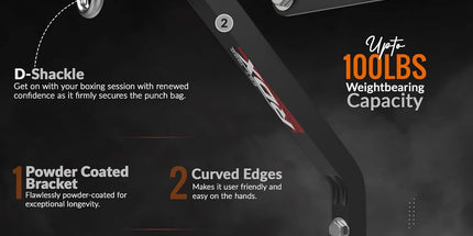  DX Heavy 5FT Punch Bag Pro Training Set