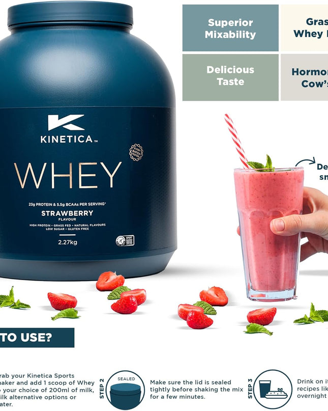Kinetica Sports Whey Protein Powder