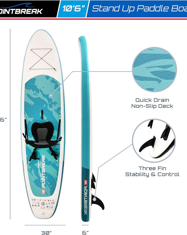 M.Y Point Break Inflatable Stand-Up Paddle Board (SUP)