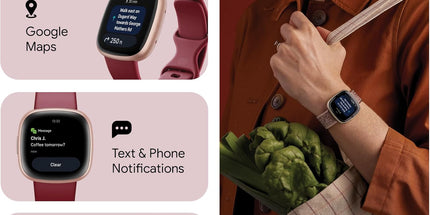 Fitbit Versa 4 Fitness Smartwatch – Built-in GPS