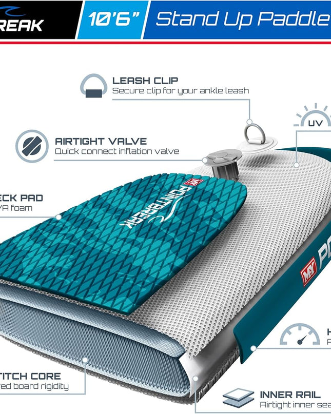 M.Y Point Break Inflatable Stand-Up Paddle Board (SUP)