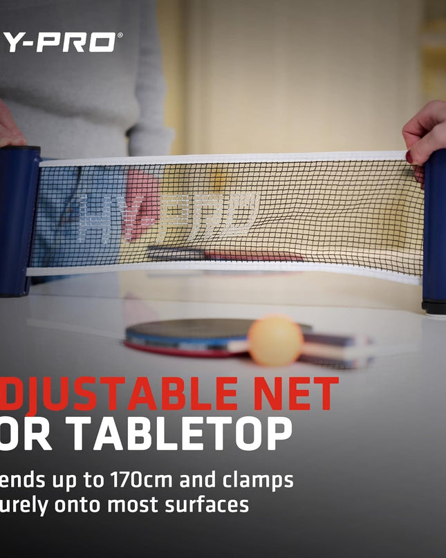 Hy-Pro Portable Table Tennis Set