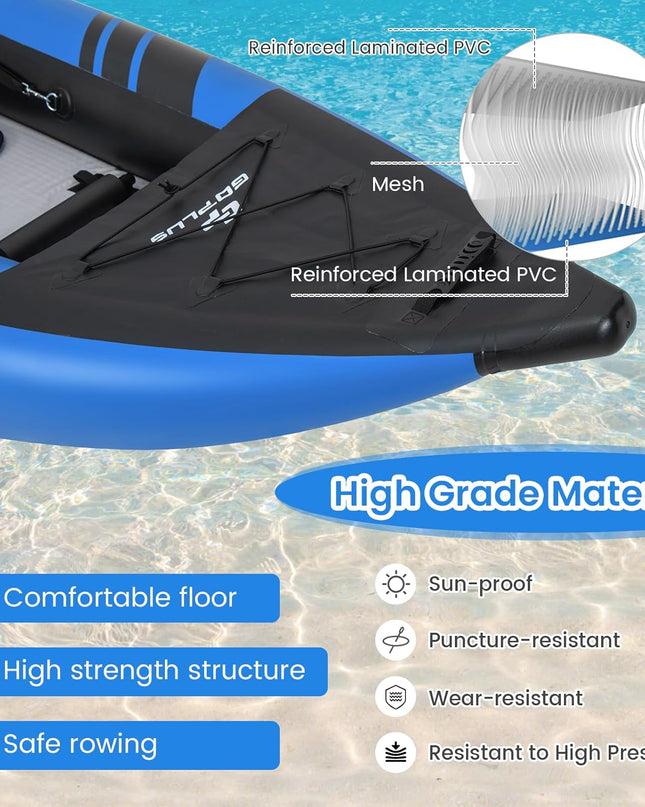 COSTWAY 12’5” Inflatable Kayak