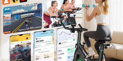 Adjustable Magnetic Resistance Exercise Bike – Home Use