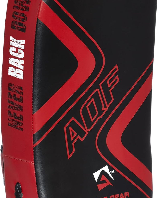 AQF Thai Kick Boxing Strike Curved Arm Pad – PRO MMA Focus Punch Shield Mitt