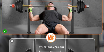 Weight Bench, 770Lbs Bench Press with Squat Rack