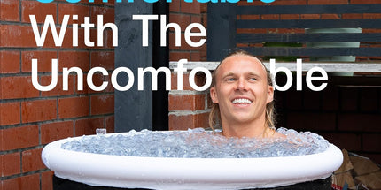 Polar Ice Bath Recovery Tub – 370L Portable Cold Plunge (Black)