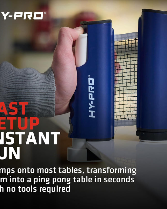 Hy-Pro Portable Table Tennis Set