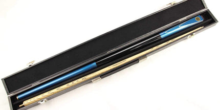 Ronnie O’Sullivan MERLIN 2Pc Ash Pool & Snooker Cue – 9.5mm Tip with Hard Case