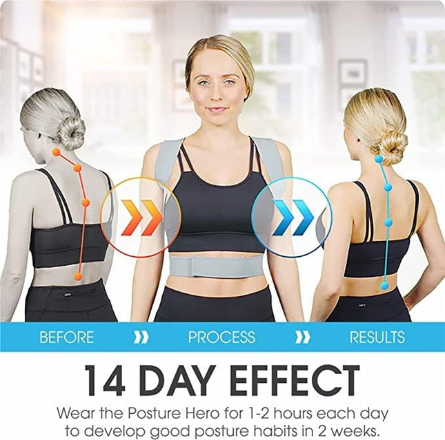 Posture Hero – Adjustable Posture Corrector for Women & Men