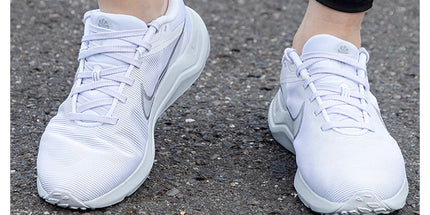 Nike Downshifter 12 Women'S Trainers - All Sizes - White/Silver (DD9294-100)