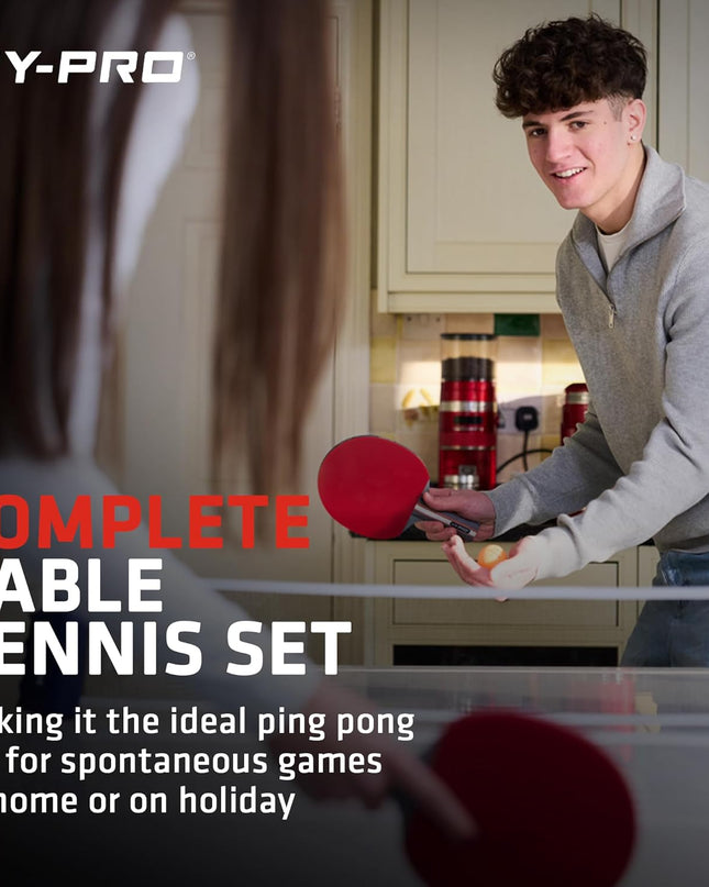 Hy-Pro Portable Table Tennis Set