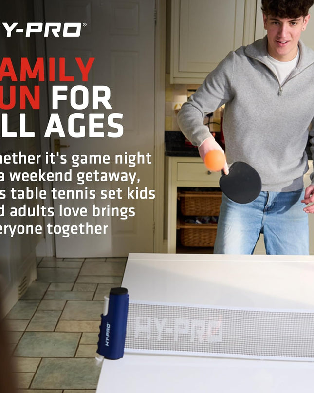 Hy-Pro Portable Table Tennis Set