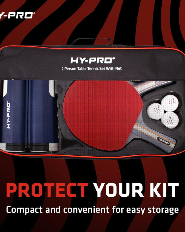 Hy-Pro Portable Table Tennis Set