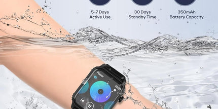 Smart Watch for Men – 1.83" HD Touchscreen Fitness Tracker