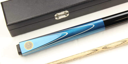 Ronnie O’Sullivan MERLIN 2Pc Ash Pool & Snooker Cue – 9.5mm Tip with Hard Case