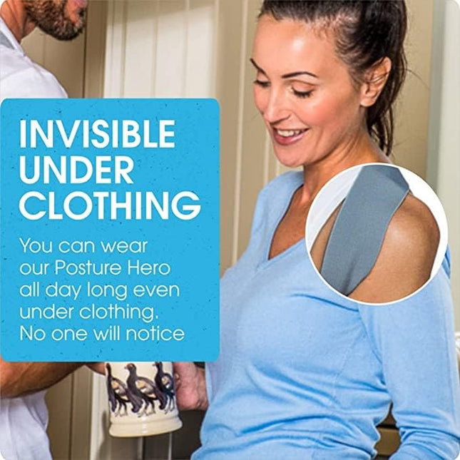 Posture Hero – Adjustable Posture Corrector for Women & Men