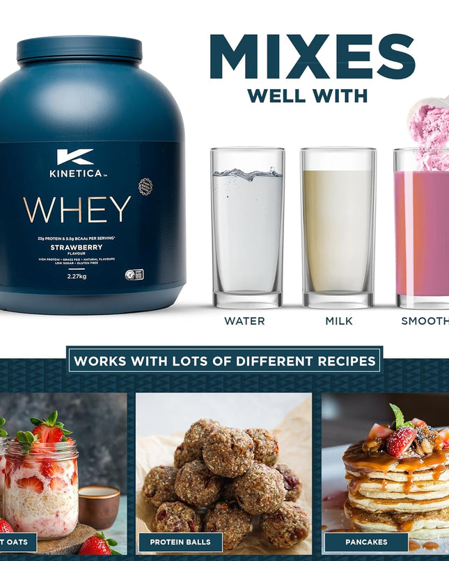 Kinetica Sports Whey Protein Powder
